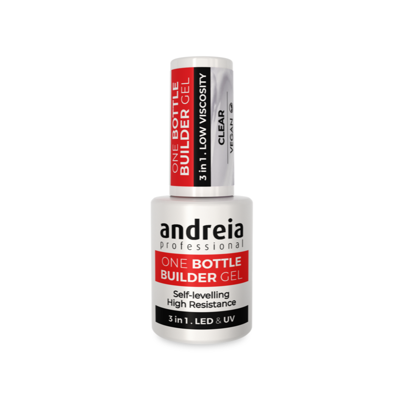 Andreia One Bottle Builder Gel 3 in 1 - Clear (Low viscosity) 14ml