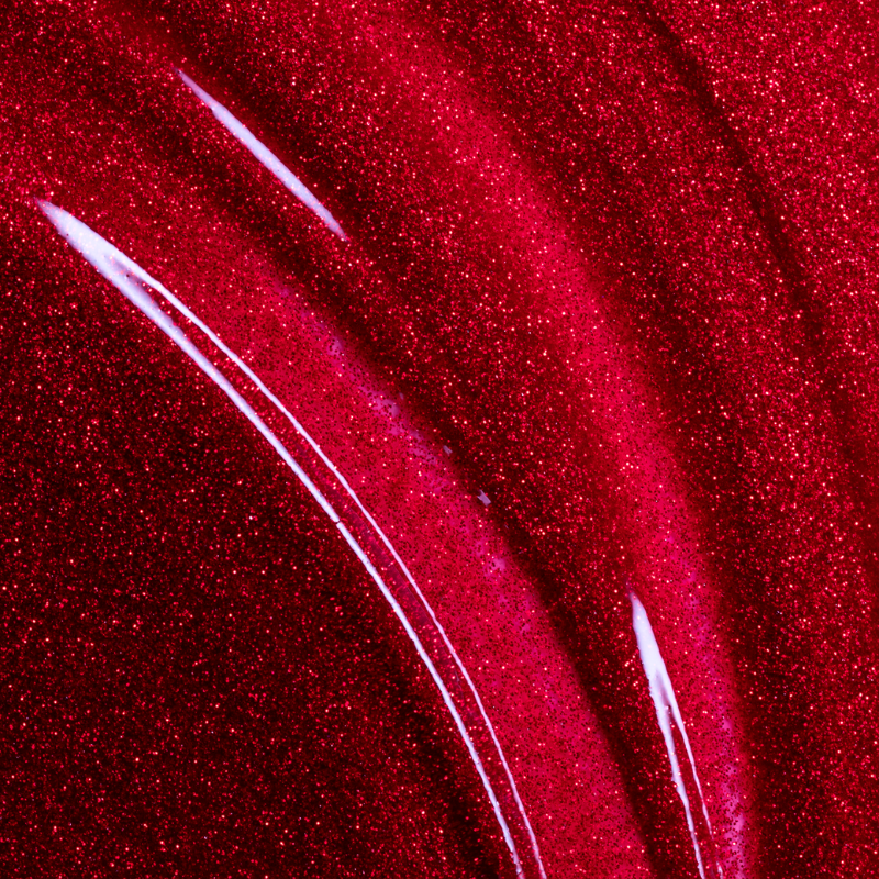 Andreia True Pure Verniz Gel 10,5ml T39 Glitter Vermelho - Image 3