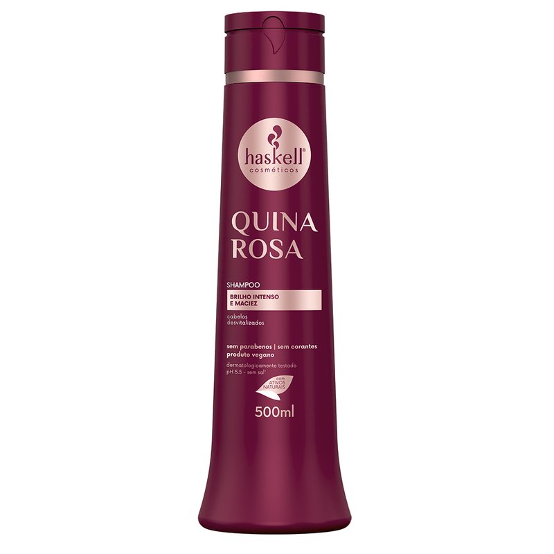 Haskell Shampoo Quina Rosa 500ml