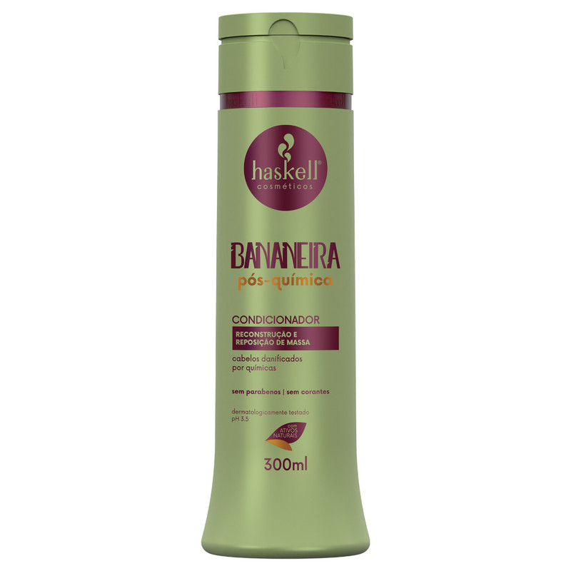 Haskell Condicionador Bananeira Pós-Química 300ml