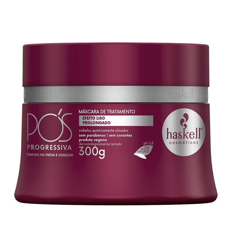 Haskell Máscara de Tratamento Pós Progressiva 300g