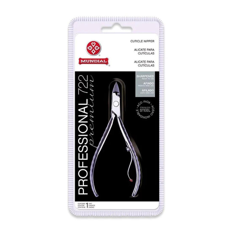 Alicate Mundial 722 em Aço Inox 12cm - Alicate de Cuticula - Image 2