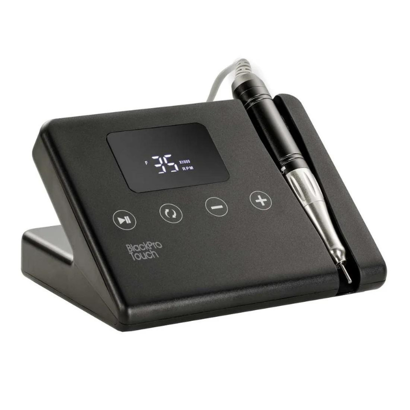 Set de Manicure Micromotor Black PRO Touch 35.000rpm