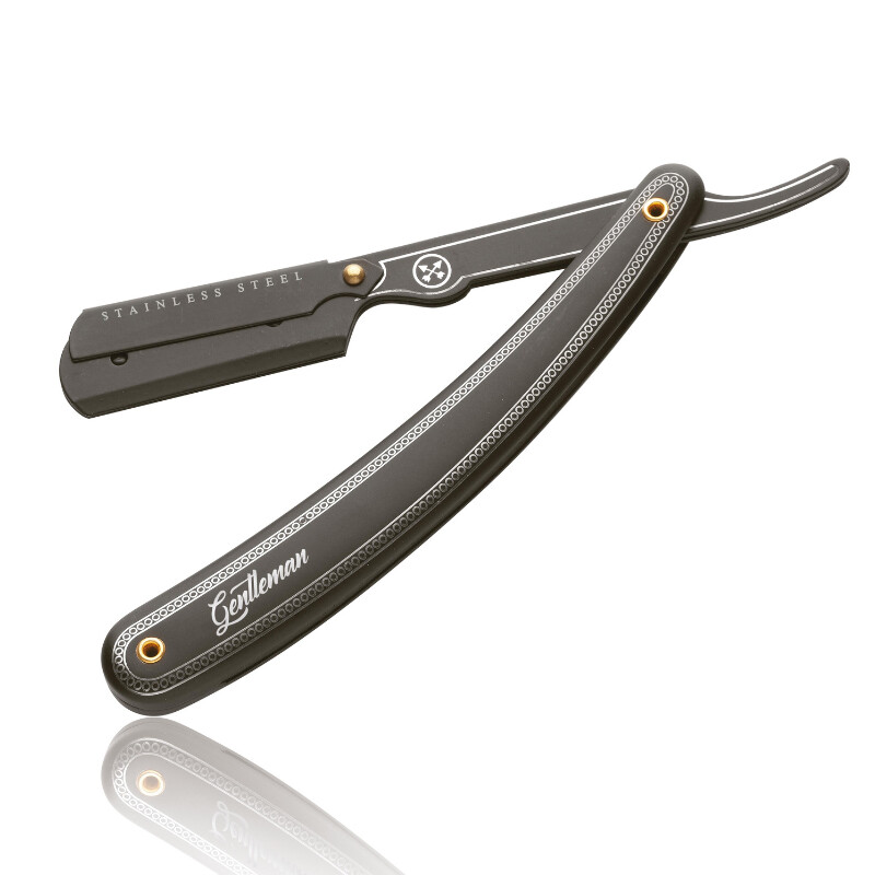 Navalha de Barbear Gentleman Black Smoking