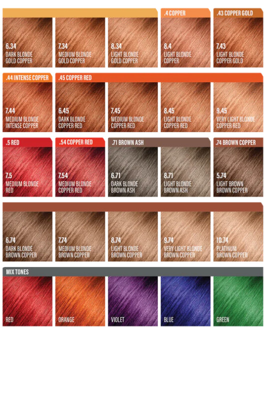 Andreia Coloração Permanente 0% Amoníaco 10.74 Louro Platinado Castanho 100ml - Image 3