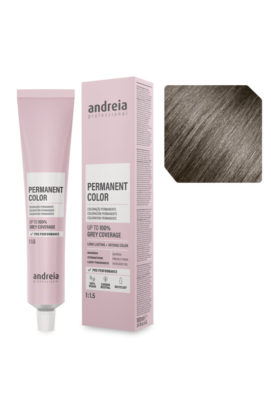 Andreia Coloração Permanente 6.02 Louro Escuro Natural Frio 100ml