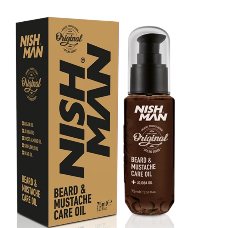 Nishman Cabelo & Barba Óleo - Jojoba 75ml