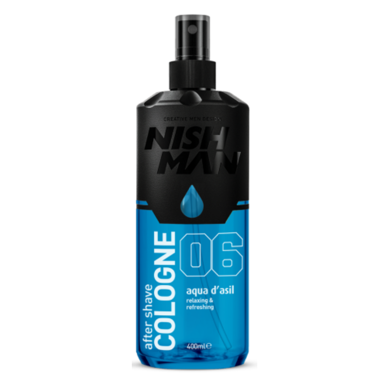 Colónia After Shave Nishman NO.06 Aqua D´Asil 400ml