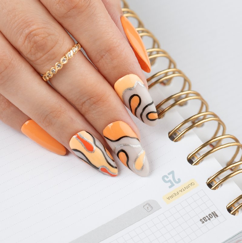 Nail Liner Inocos Preto 8ml - Image 2