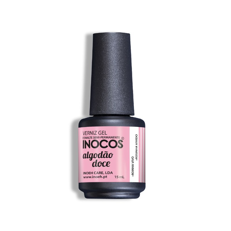 VERNIZ GEL INOCOS ALGODAO DOCE 15ML