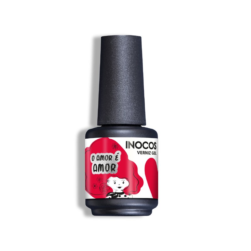 VERNIZ GEL INOCOS O AMOR E AMOR 15ML