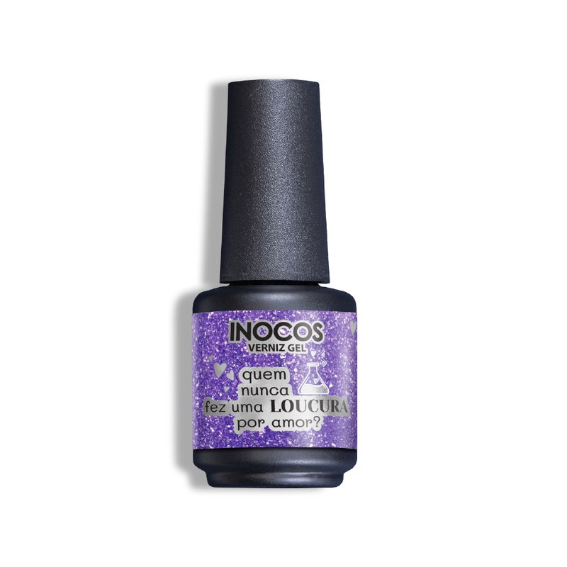 Verniz Gel Inocos Quem Nunca Fez Uma Loucura por Amor 15ml