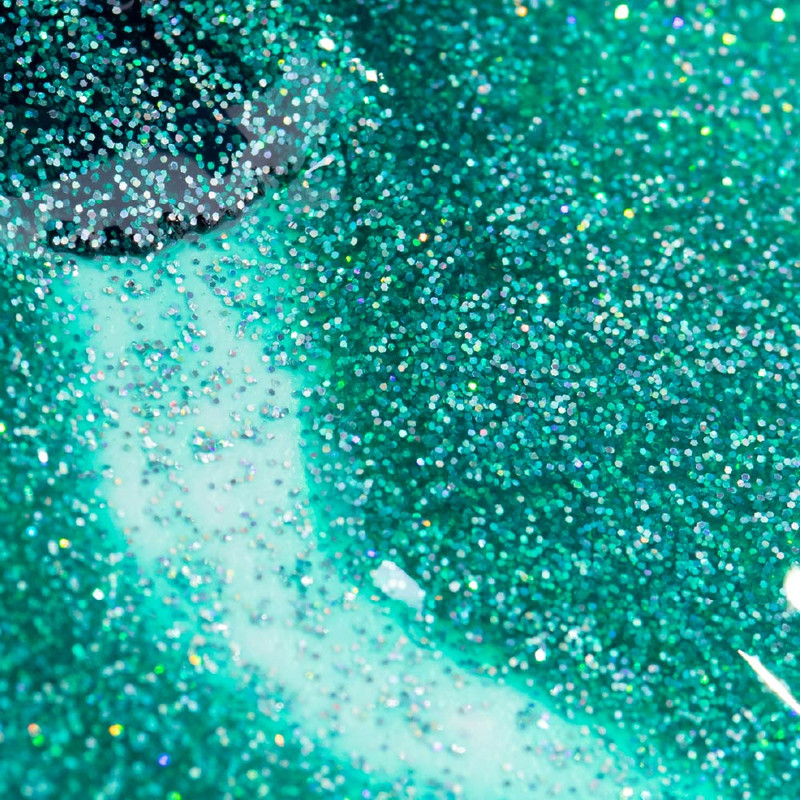 VERNIZ GEL FESTIVAL VERAO VERDE GLITTER FUNK 15ML - Image 3
