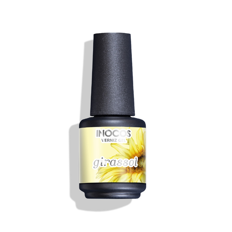 VERNIZ GEL INOCOS FLORA - GIRASSOL 15ML