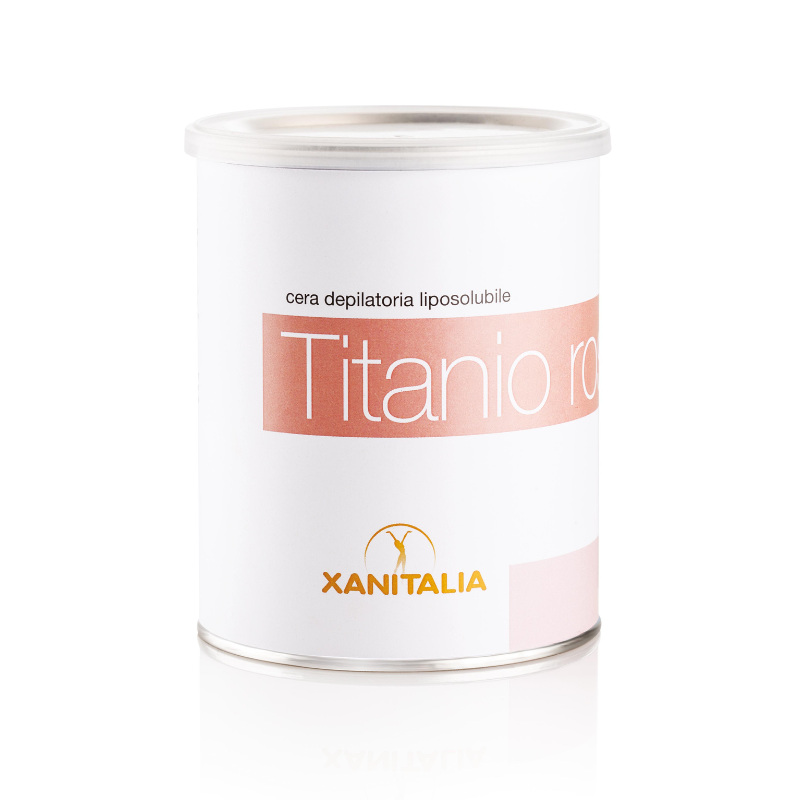 Cera Depilatória Titânio Rosa de Lata 800ml – Xanitália