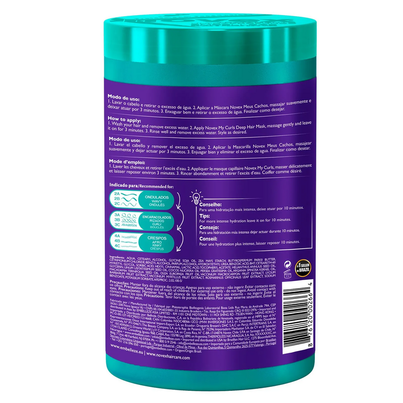 Máscara Novex Meus Cachos 1kg - Image 2