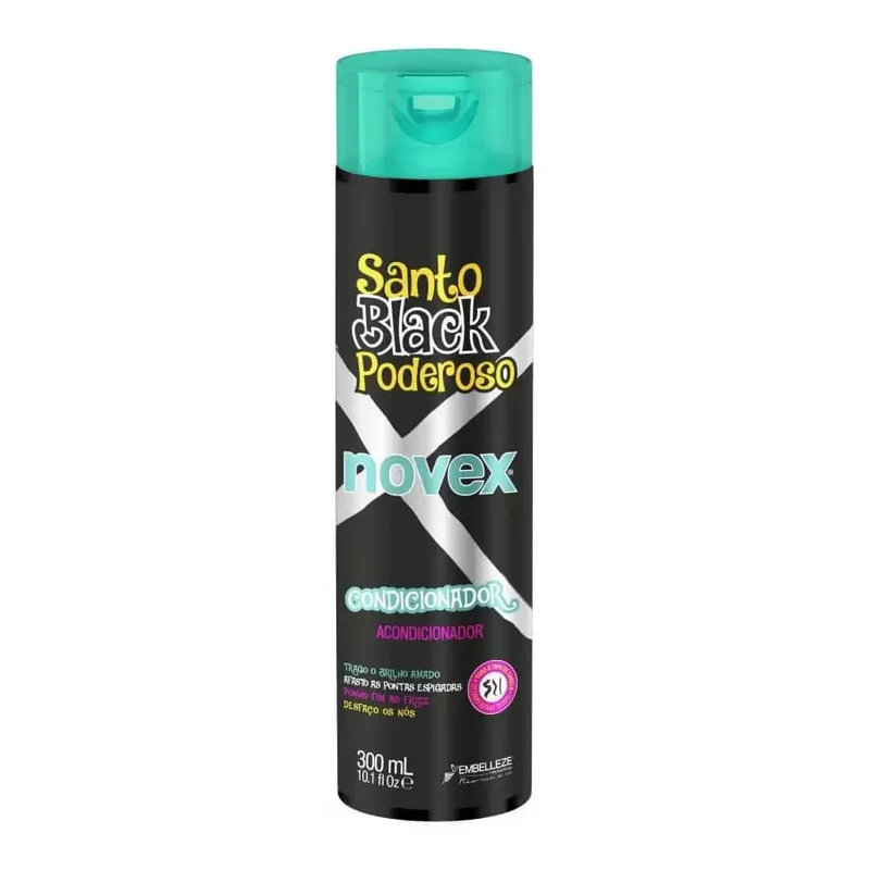 Novex Condicionador Santo Black Poderoso 300ml