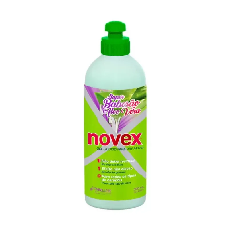 Gel Líquido Day After Novex Super Babosão Aloe Vera 300ml