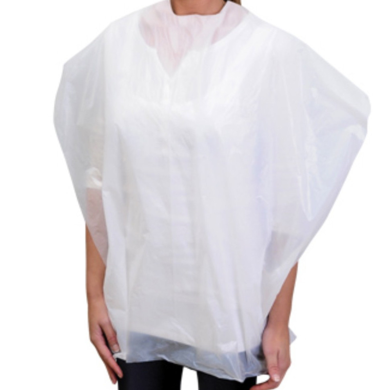 Penteadores Brancos Descartáveis (30 Unidades)