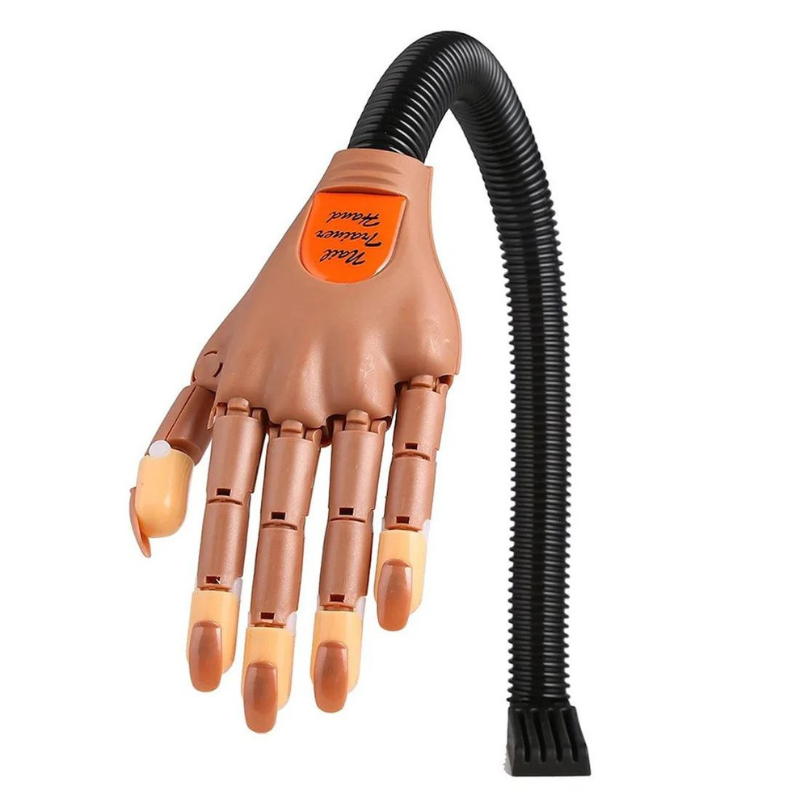 Mão de Treino Manicure Com Suporte de Mesa