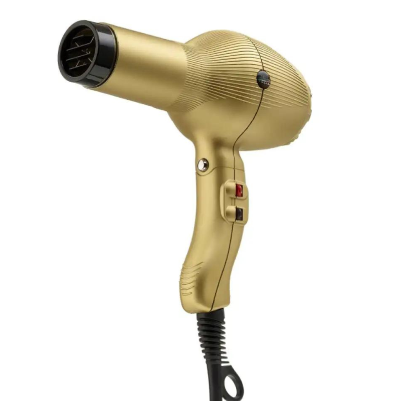 Gamma Piú Barber Phon Secador de Cabelo e Barba 2000W Dourado/Gold