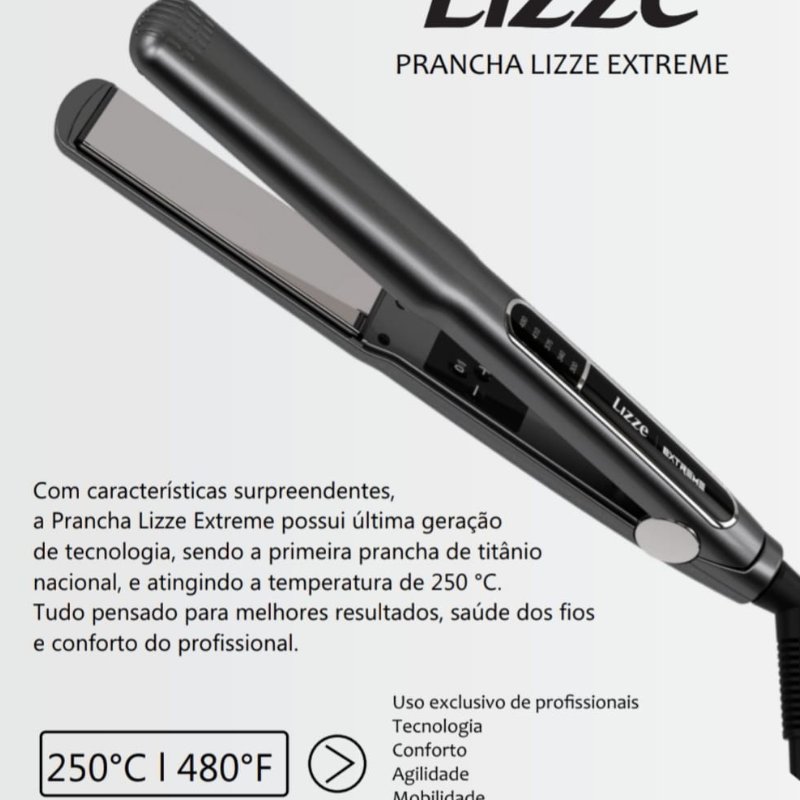 Prancha Lizze Extreme 250ºC Alisamentos - Image 2