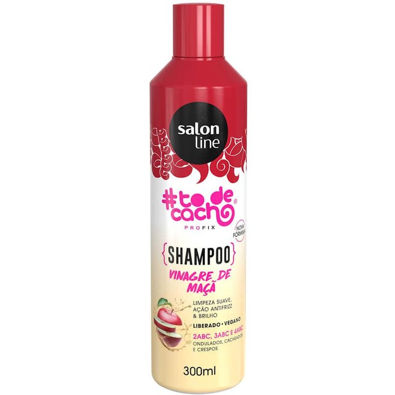 Salon Line Vinagre De Maçã Shampoo 300ml