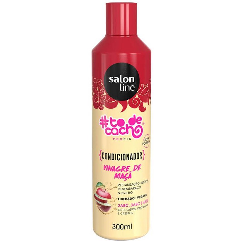 Salon Line Vinagre De Maçã Condicionador 300ml