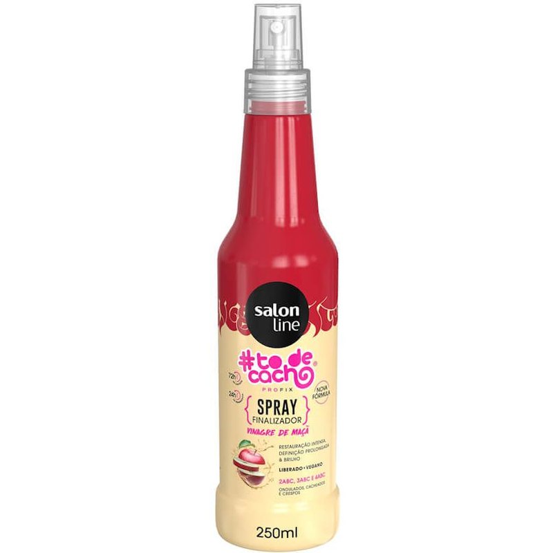 Salon Line Spray Finalizador todecacho Vinagre de Maçã 250ml