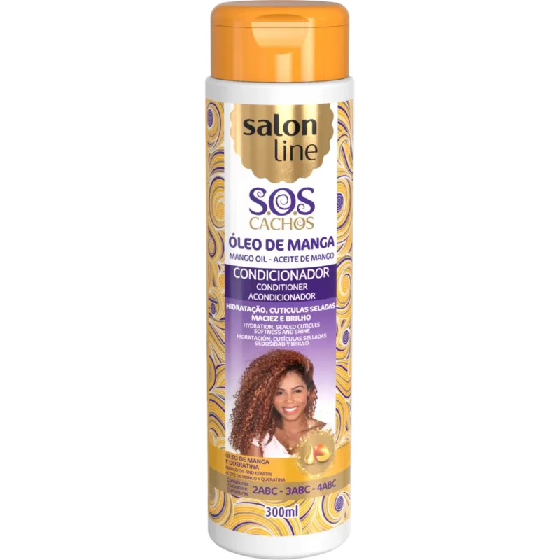 Salon Line SOS Manga Óleo de Manga Condicionador 300ml