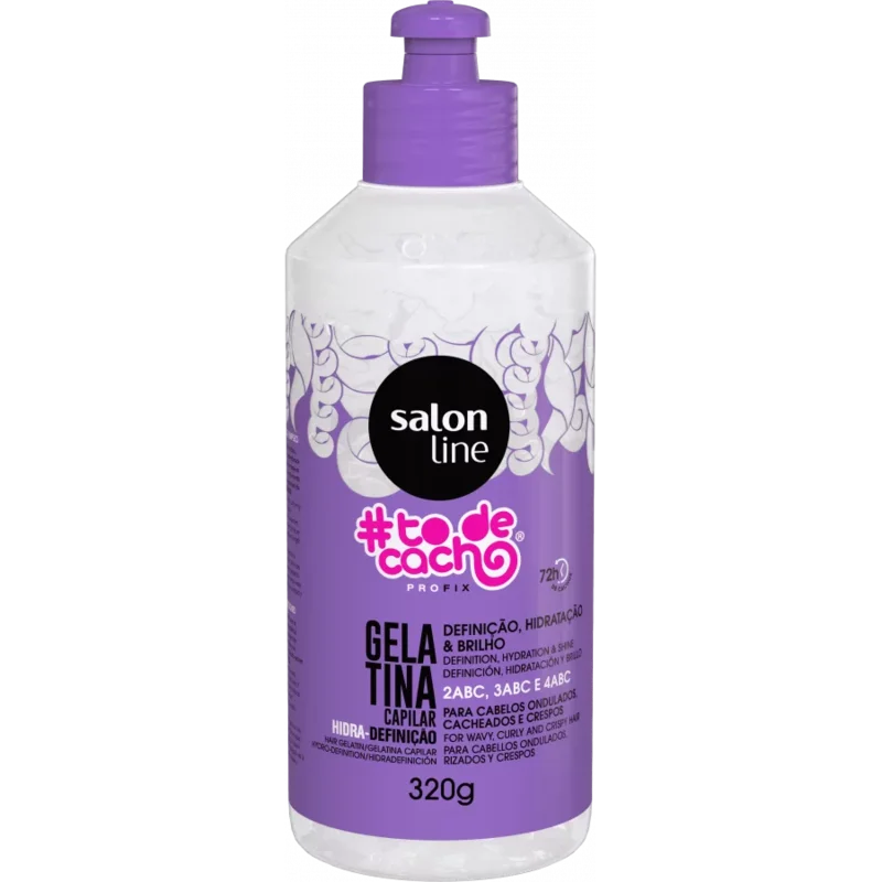 Salon Line Todecacho Hidra Definição Gelatina 320g