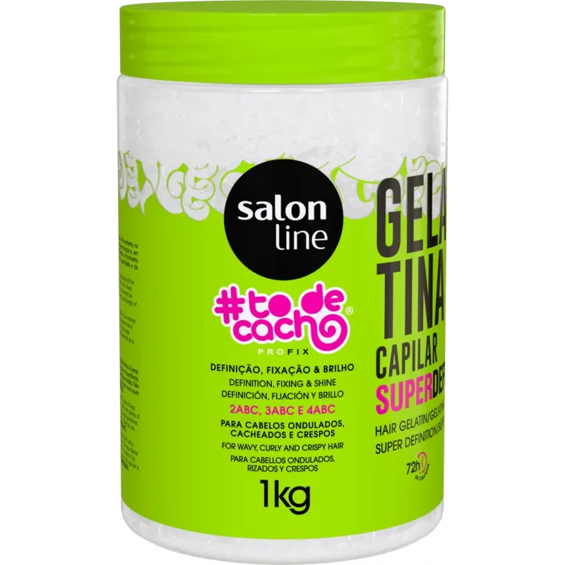 Salon Line Todecacho Super Definição Gelatina 1kg