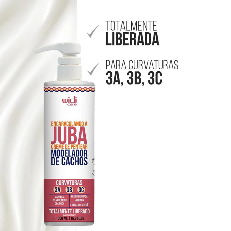 Widi Care Encaracolando a Juba Creme de Pentear 500ml - Image 5