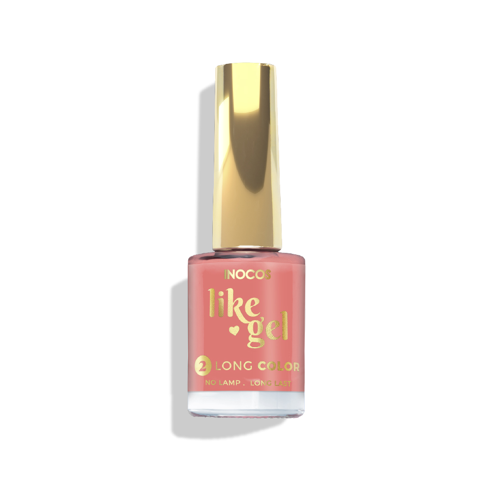Inocos Like Gel Verniz de unhas efeito gel 109 Coral vintage 11ml