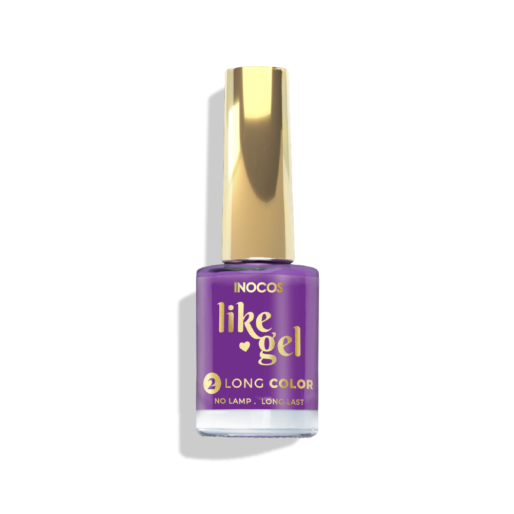 Inocos Like Gel Verniz de unhas efeito gel 142 Violeta Glam 11ml
