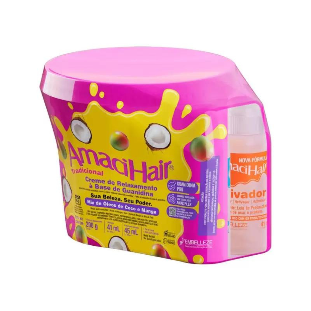 Novex AmaciHair Tradicional Kit 210g