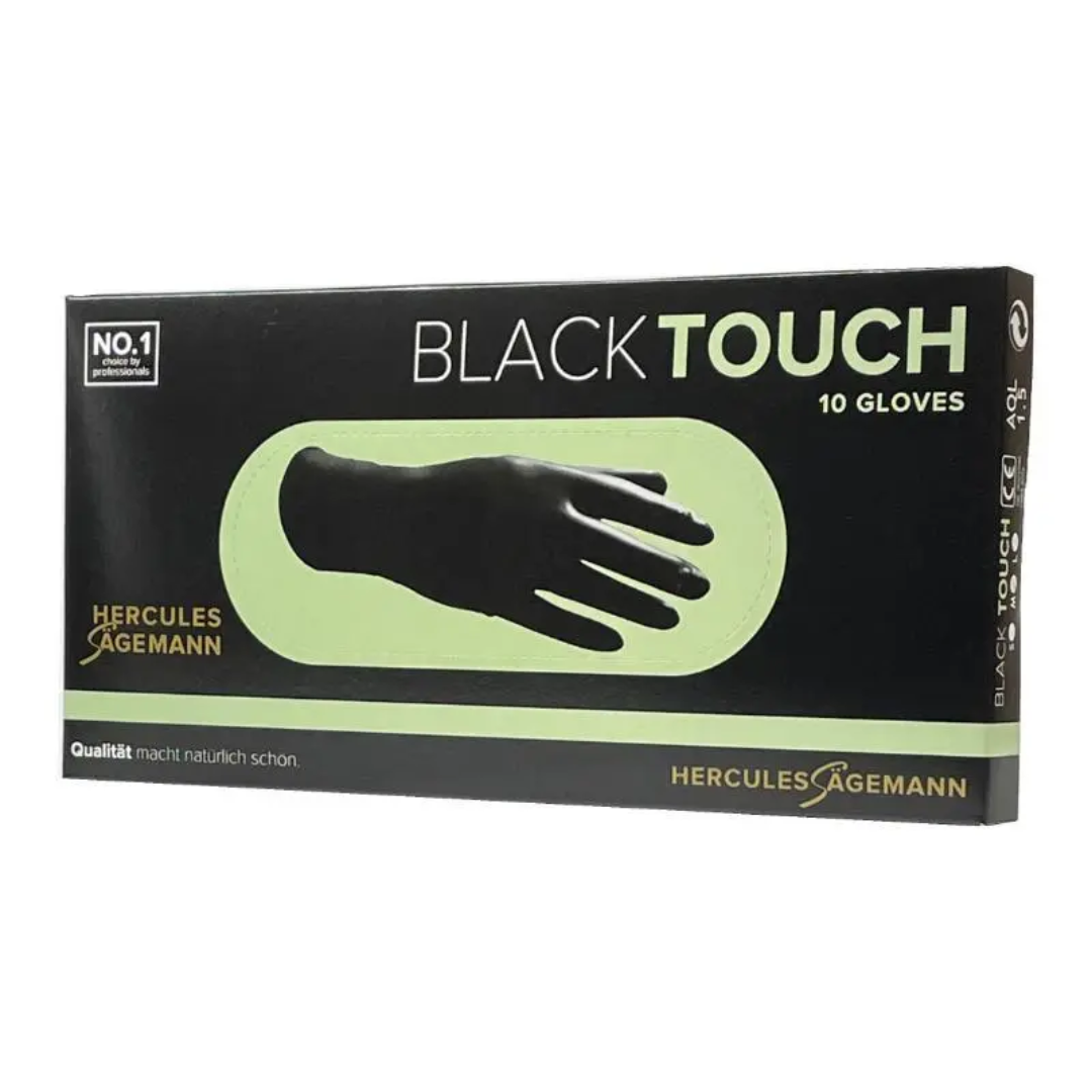 Luvas Black Touch Reutilizáveis Tamanho M 10 unidades