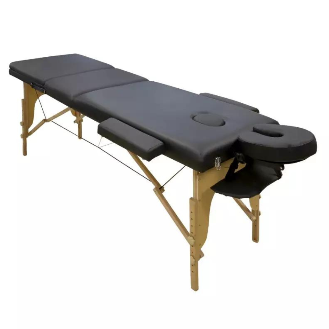 Marquesa de Estética (Tripartida) Madeira Cor Preto - Image 2