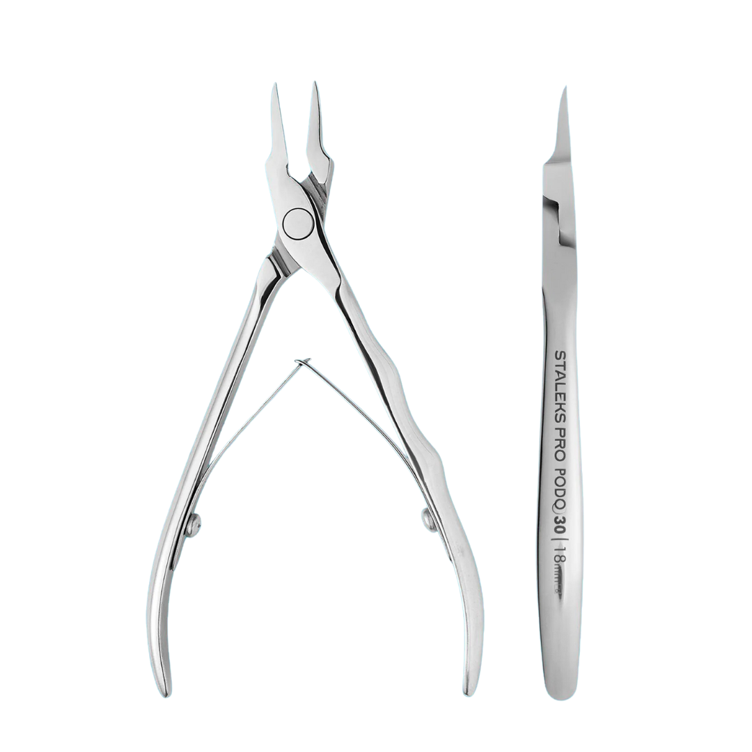 Pinça para unhas encravadas PODO 30 18 mm Staleks Pro