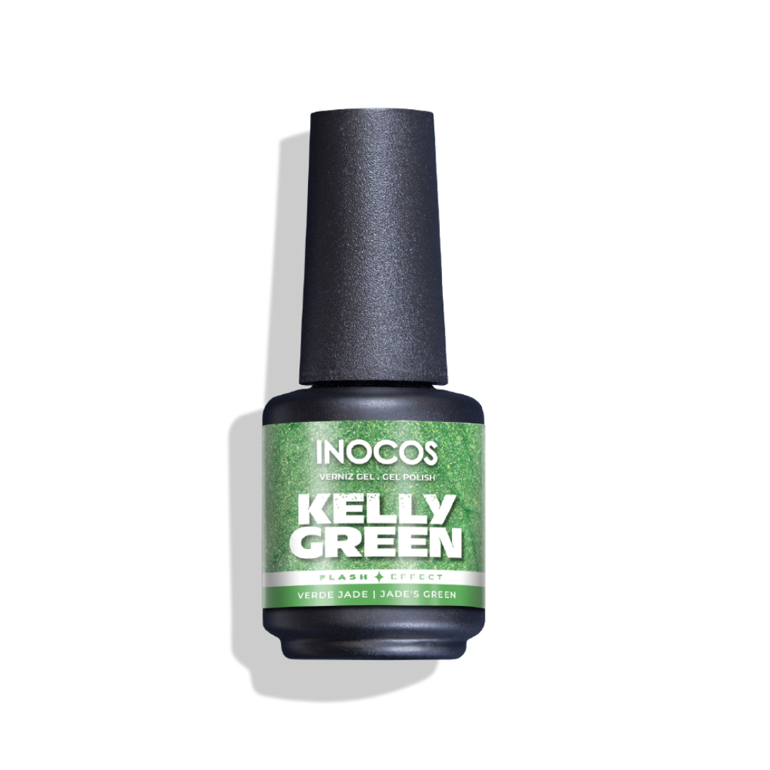Verniz Gel Inocos FB3 Kelly Green, 15ml