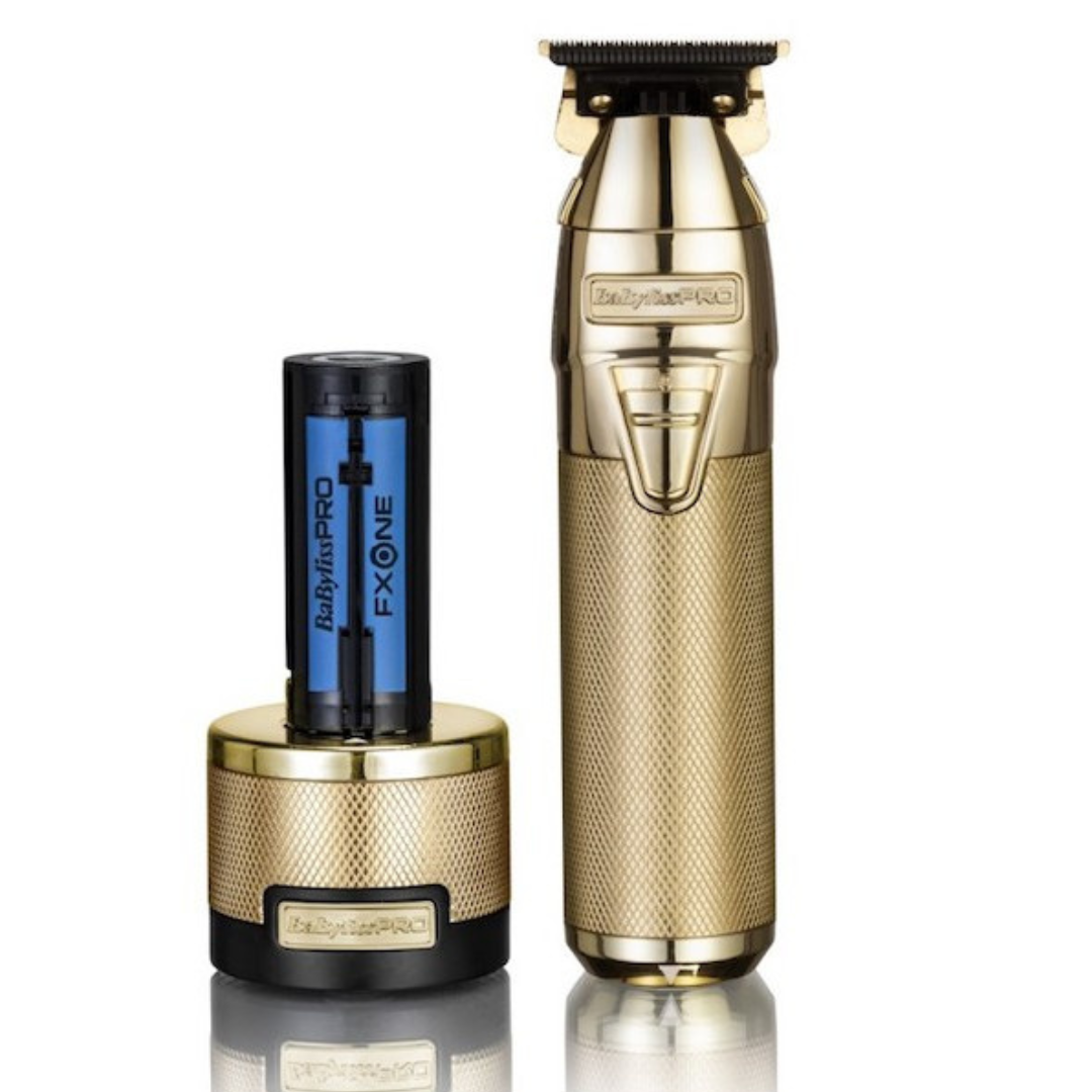 Maquina de Contorno Babyliss Pro – Skeleton FXONE Gold Trimmer