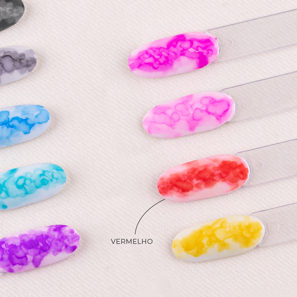 Ink Gel Inocos Vermelho 15ml - Image 2