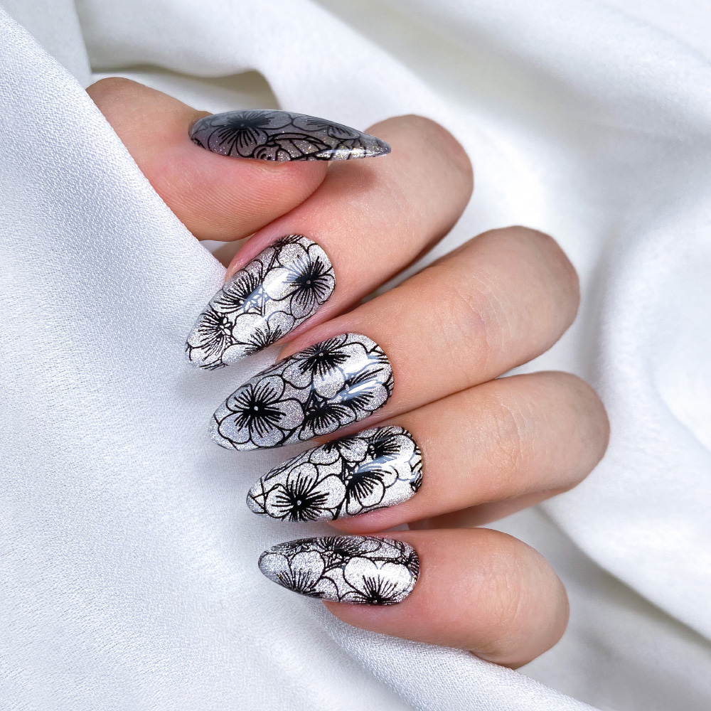 Stamping Gel Preto 01 Preto 8ml - Image 2