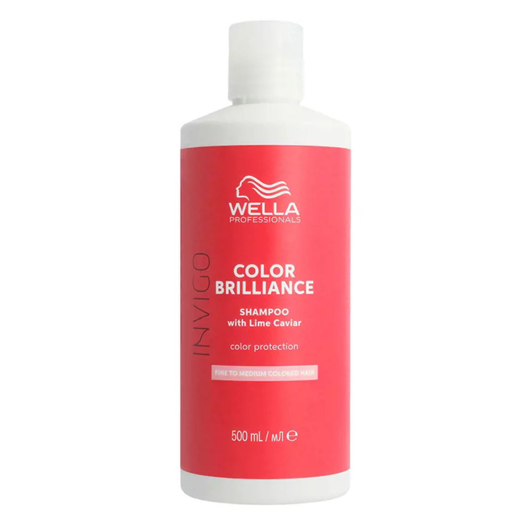 Wella Invigo Color Brilliance Shampoo para cabelos finos e pintados 500ml