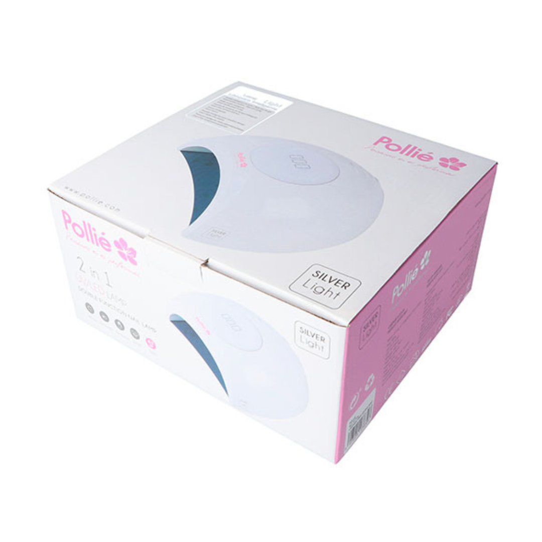 Catalisador de unhas UV / LED 65W Silver Light - Image 3