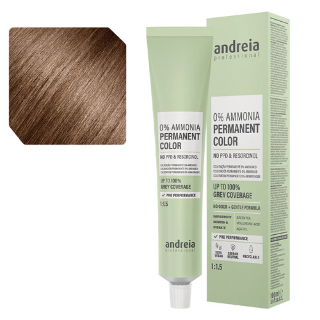 Coloraçao Permanente Sem Amonia Andreia 100ml - 6.3