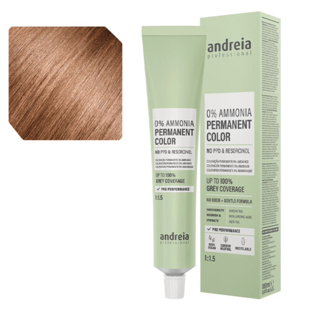 Coloraçao Permanente Sem Amonia Andreia 100ml - 8.74