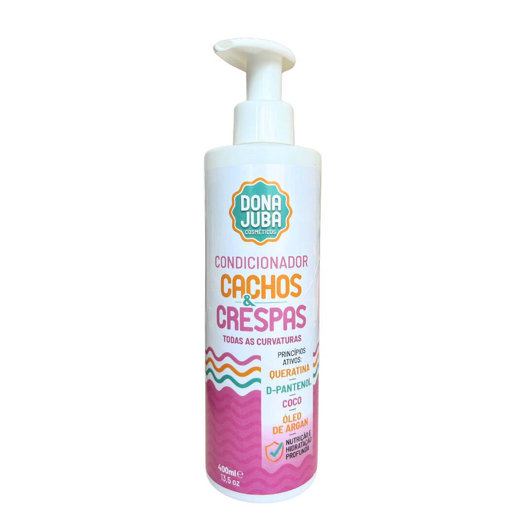 Condicionador Cachos e Crespas Dona Juba 400ml