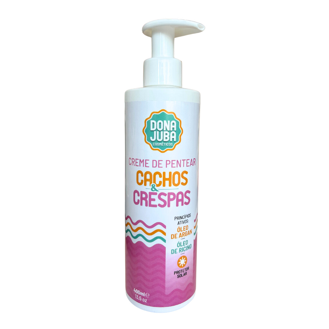 Creme de Pentear Cachos e Crespas Dona Juba 400ml