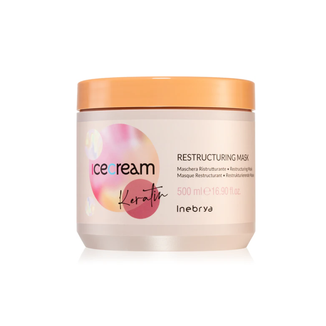 Mascara Reconstrutora Keratina 500gr Inebrya